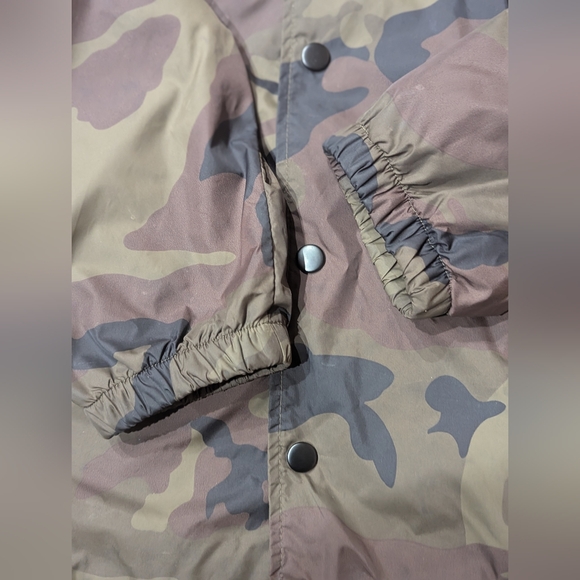 The Weeknd Jacket Windbreaker Camo Yellow Hands Rare 2017 Medium Official Merch - Picture 3 of 7